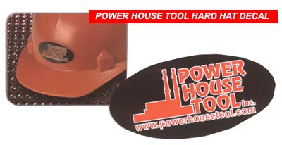PHT hard hat decal