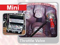 turbine control/stop and throttle valves